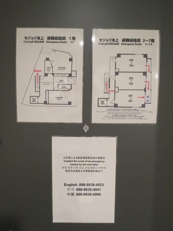 C'Est Joli Ikegami Apartment Tokyo Luaran gambar